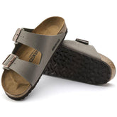 BIRKENSTOCK Arizona Birkibuc Stone at Gravity NYC